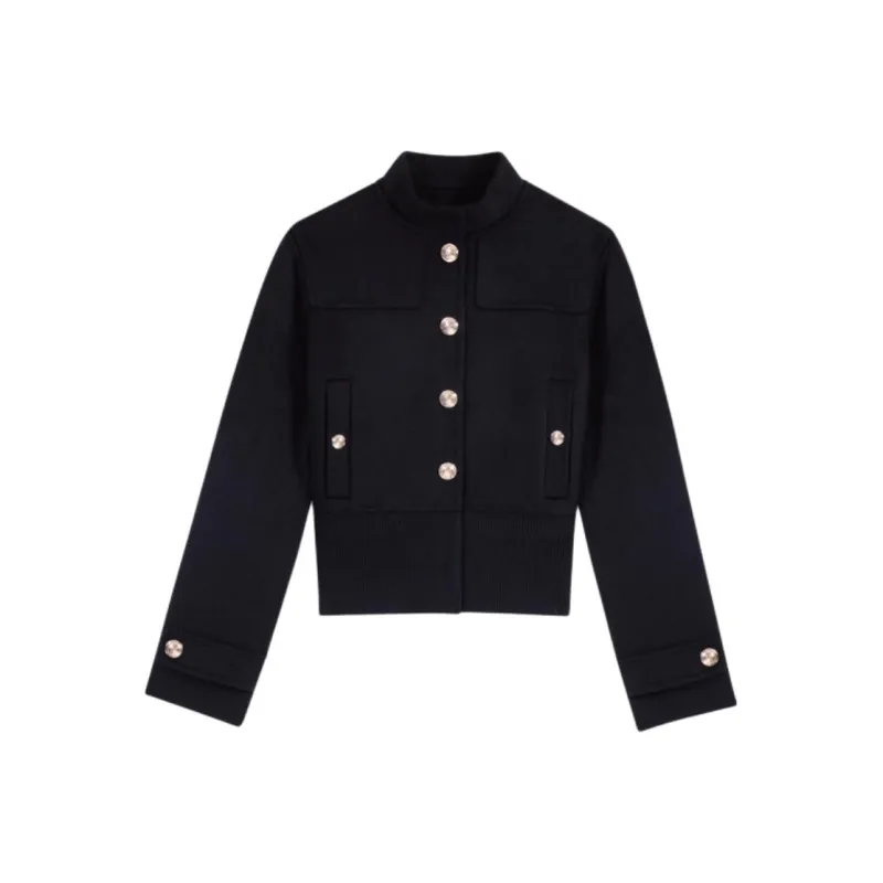 Maje Felted Jacket-0