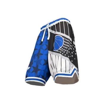 Universal Templates Basketball Shorts Unisex Blue