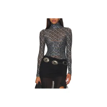 FREE PEOPLE Bodysuits Women's Black