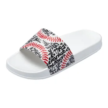 NAIHUO Graffiti Pattern Slippers For Women's Indoor Home Couple Outdoor Versatile Slippers For Men And Women's