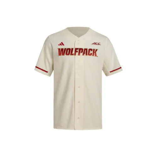 Adidas Free Shipping With AdiClub Nc State Full Button Jersey