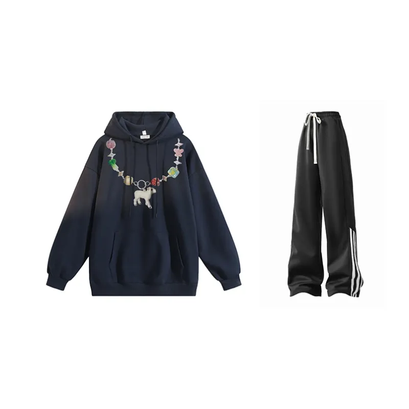 YOSICIL Sweatshirt Sets Unisex-4