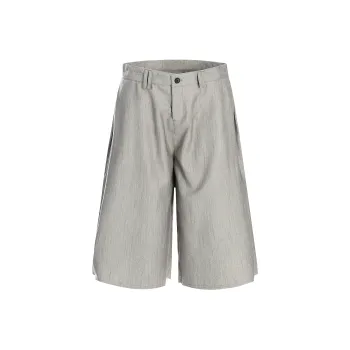 ONITSOP Casual Shorts Men's Herringbone Gray