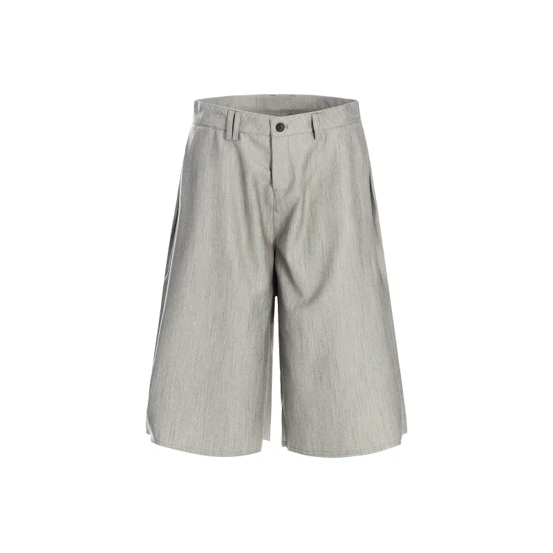 ONITSOP Casual Shorts Men's Herringbone Gray-0