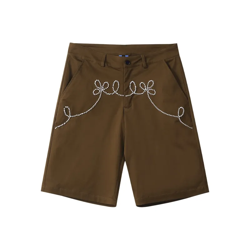 Suamoment Knee Length Pants Unisex-4