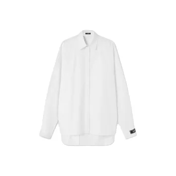 VERSACE Long-Sleeved Button-Up Shirt