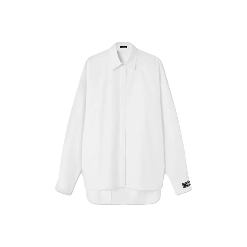 VERSACE Long Sleeved Button Up Shirt-0