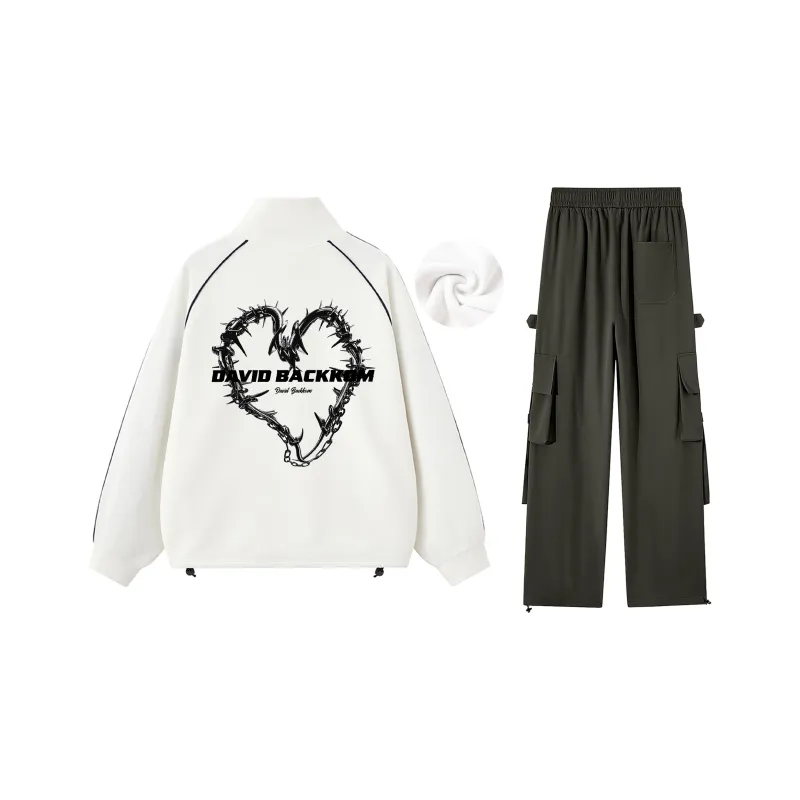 David Bakken Sweatshirt Set Unisex-22
