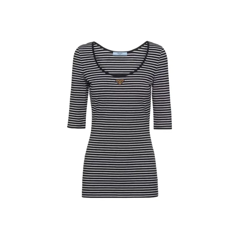 PRADA T-Shirts Women's Black-0