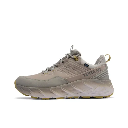 TOREAD Slip Resistant, Abrasion Resistant, Waterproof Low Top Hiking Shoes Men's