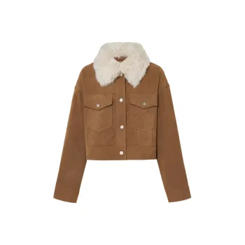 MO&CO Jackets Women's Camel Coffee
