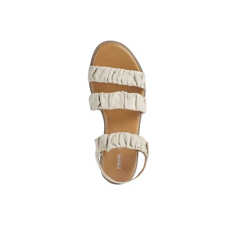 GEOX Naileen One Strap Sandals Women's Beige-4