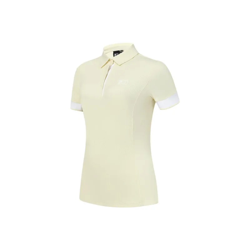 FILA Polo Shirt Women's Pear Blossom Yellow-0