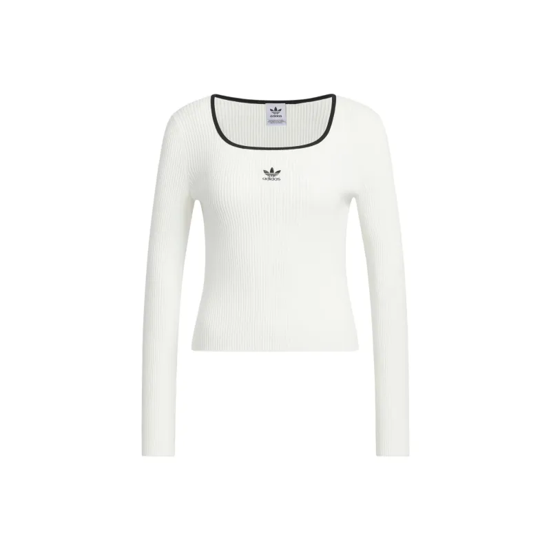Adidas Originals ADICOLOR FW24 Knitwear Women's Jade White-0