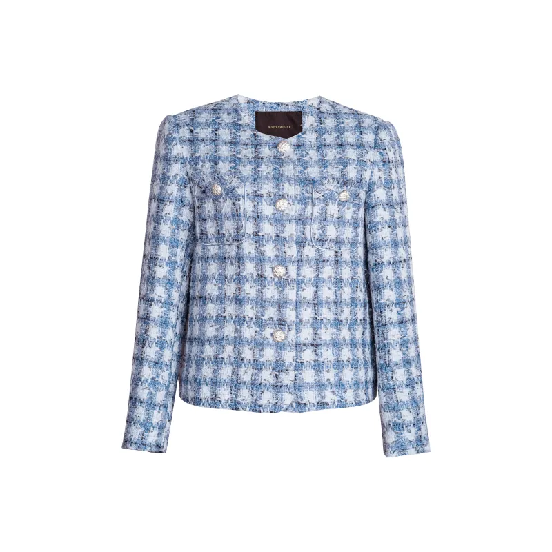 ROEYSHOUSE Jackets Coats Women's Blue-0