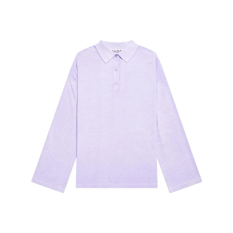 Acne Studios Polo Shirts Women's Purple-0