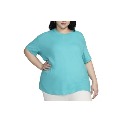 Nike Drop Shoulder Sleeve T-Shirt Women's Dusty Cactus/White
