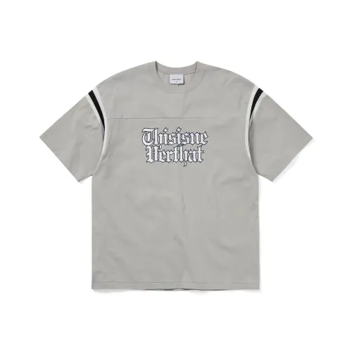 Thisisneverthat T Shirts Unisex Gray
