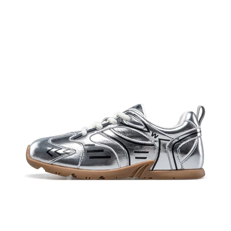 KANGNAI German Army Trainers Low Top Casual Shoes Women's-5