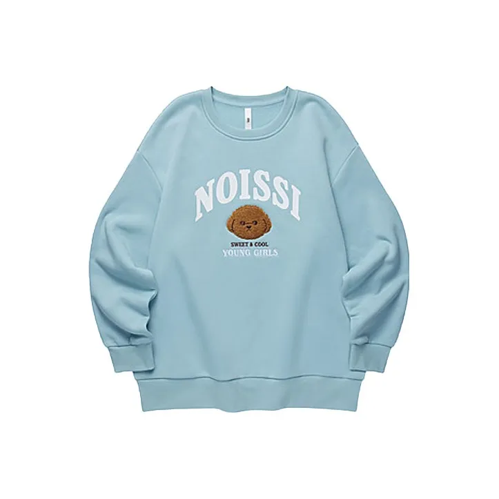 QIAODAN Sweatshirts Women's Frost Blue-0