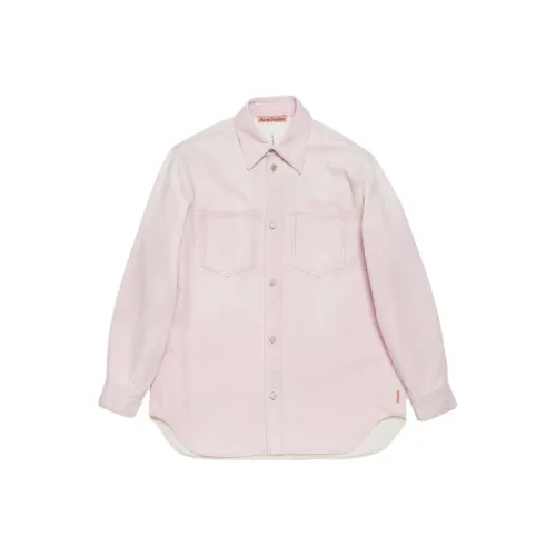 Acne Studios Curved Hem Buttoned Shirt