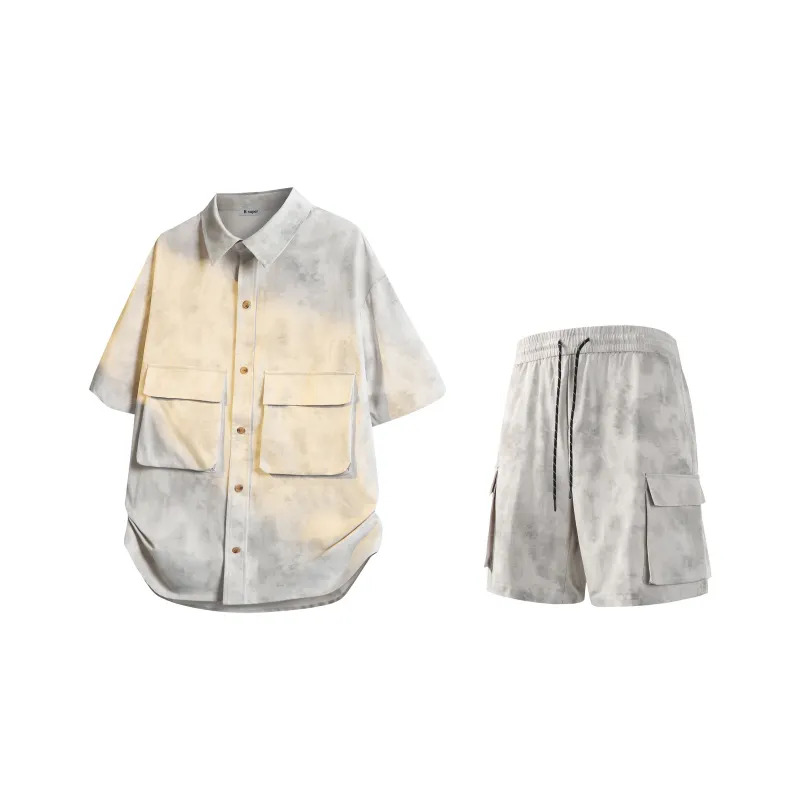 R.super Shirt Matching Set Unisex-3