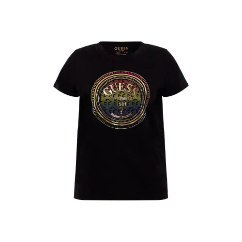 GUESS T Shirts Women's JBLK Black