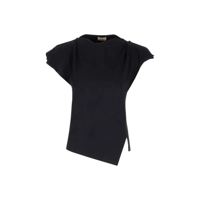ISABEL MARANT Asymmetric Short Sleeved T Shirt-5