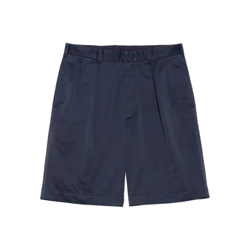 Nanamica Double Pleat Chino Shorts-0