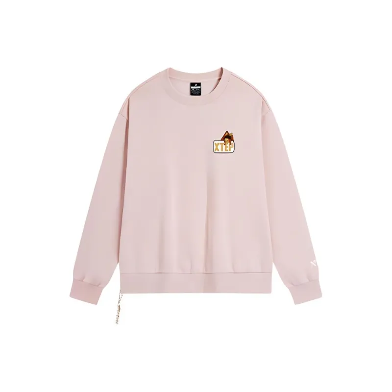 XTEP Sweatshirt Women's Moonlit Pink-0