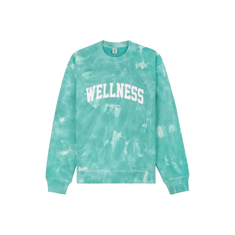 SPORTY & RICH Wellness Tie dye Sweatshirt-0