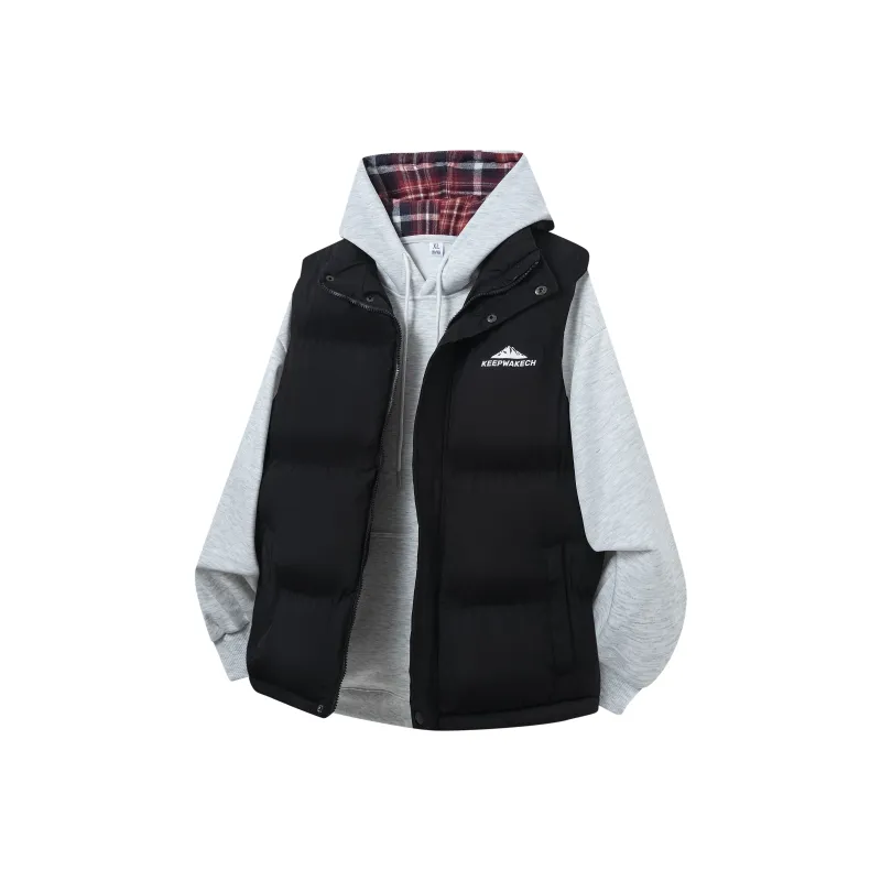 KW Grid Pattern Sweatshirt Set Unisex-7