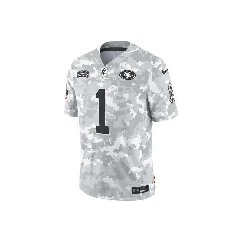 Nike Deebo Samuel Sr. San Francisco 49ers Salute To Service Men's Nike Dri FIT Nfl Limited Jersey-0