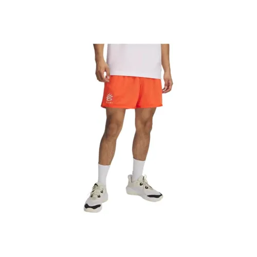 Under Armour Curry Splash Casual Shorts Men's Orange