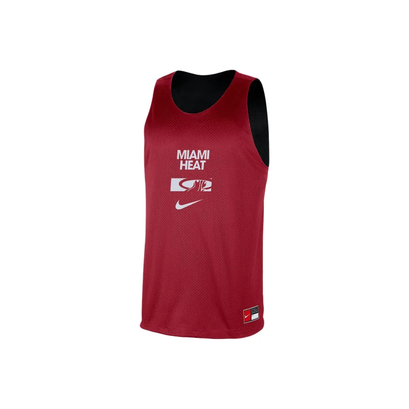 Nike Miami Heat Courtside Men's Nike Nba Mesh Practice Jersey-0