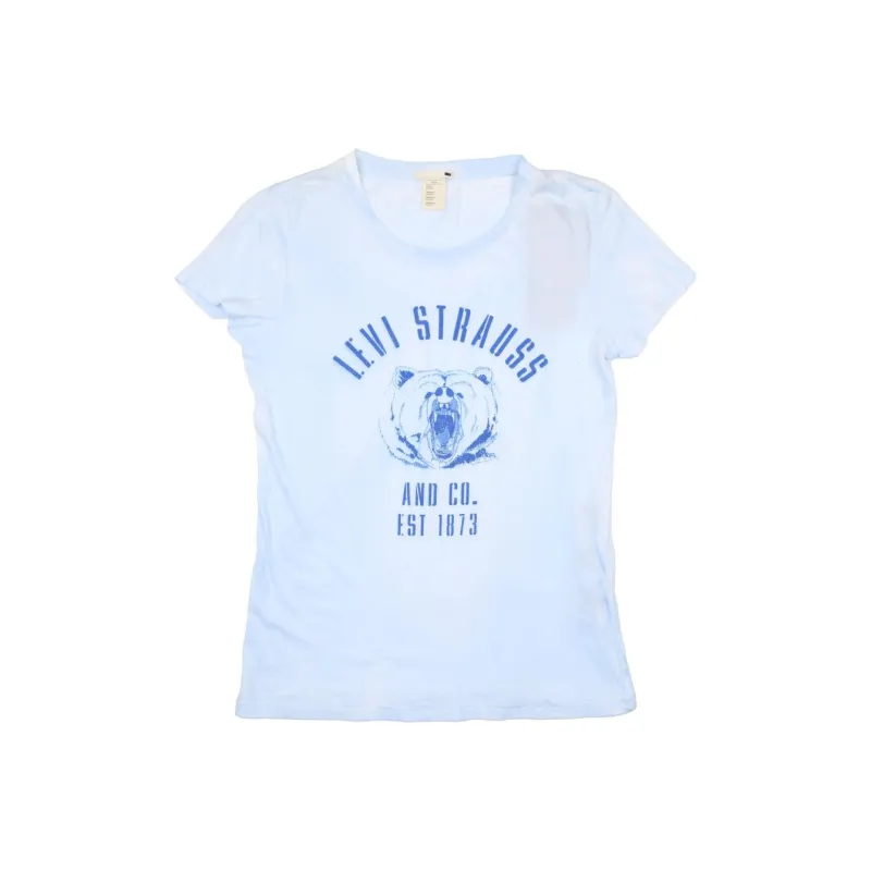 Levi's T Shirt Women's Sky Blue-0
