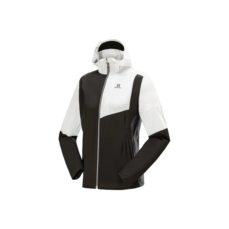 SALOMON BONATTI TRAIL Jackets Women's Ebony White-0