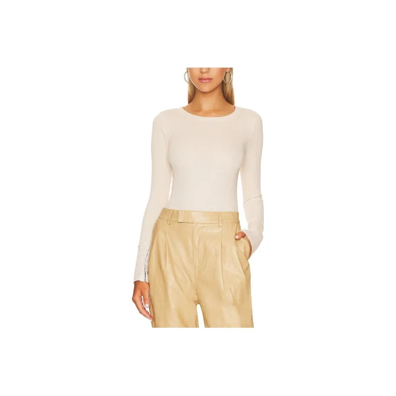 FREE PEOPLE Bodysuits Women's Ivory-0
