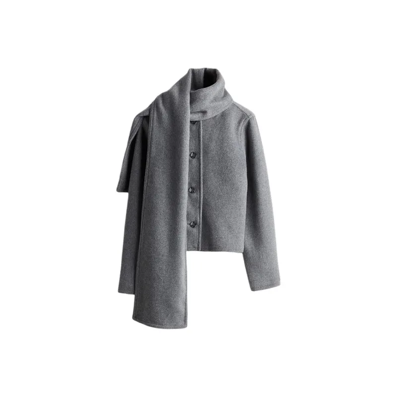 H&M Jackets & Coats Women's Mixed Gray-0