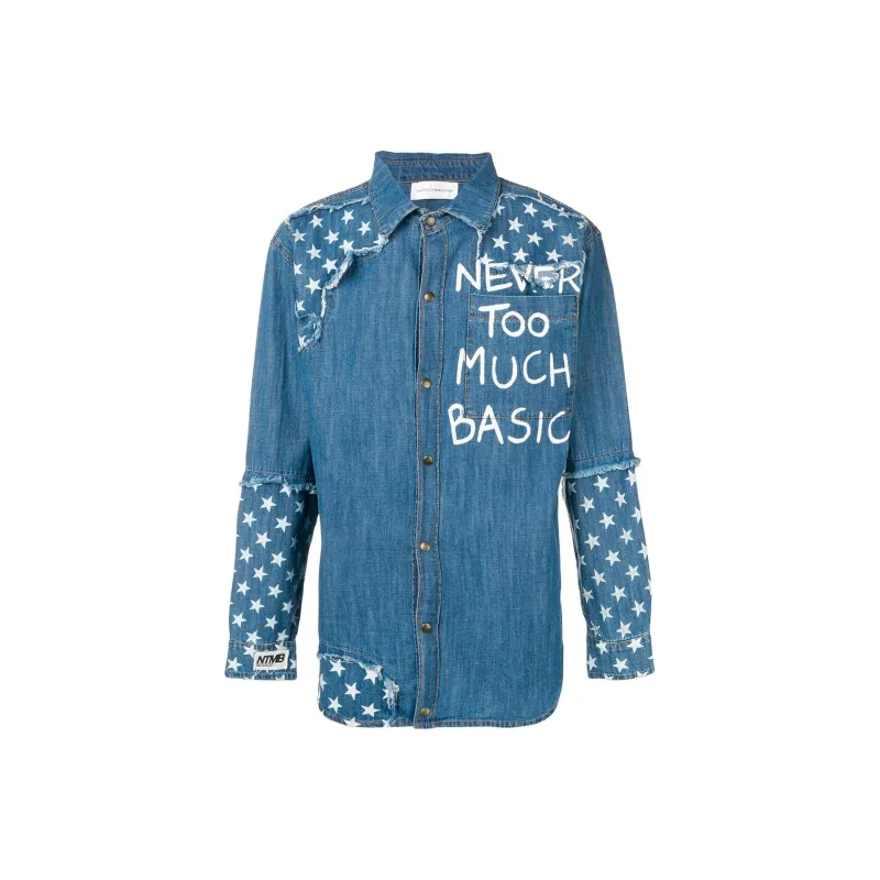 Faith Connexion Denim Shirt-0