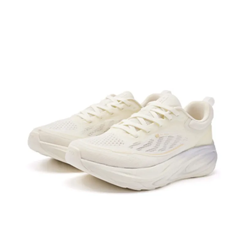 QIAODAN Breathable And Lightweight Low Top Training Shoes Women's Ecru-2