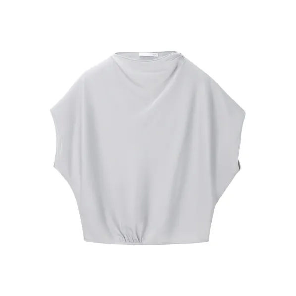 OVV T Shirts Women's Silver Solid Color A1-0