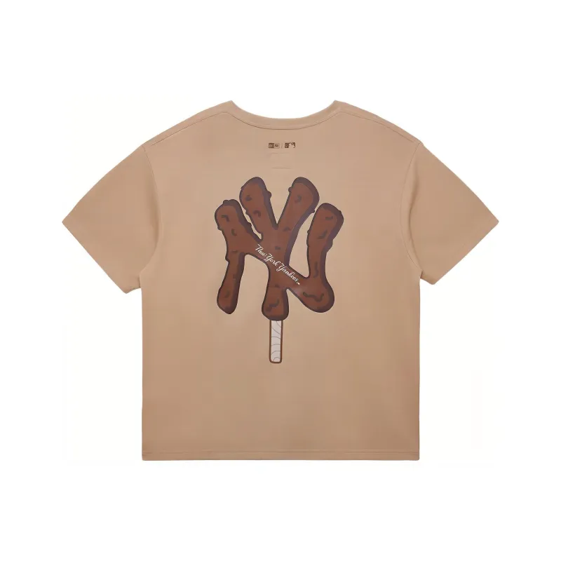 New Era x MLB T-Shirt Women's Khaki-0