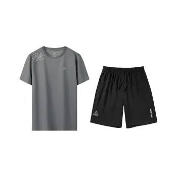 PEAK RIGHT Series Casual Sportswear Unisex Gray Black