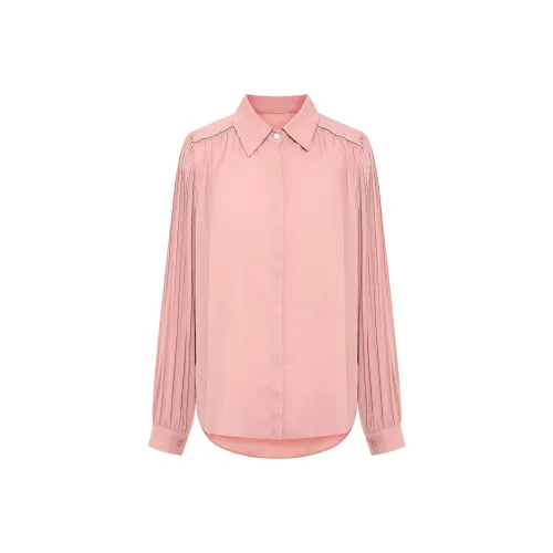 BBLLUUEE Shirt Women's Lady Dior Pink