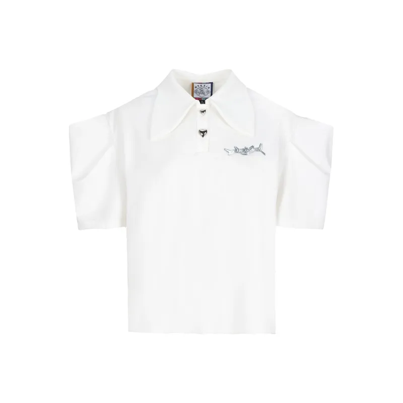 MUKZIN Polo Shirts Women's White-0