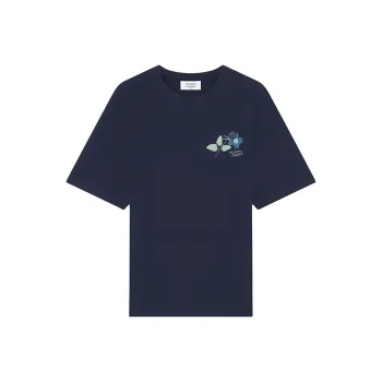 Maison Kitsune Strawberry Leaf Comfort T shirt