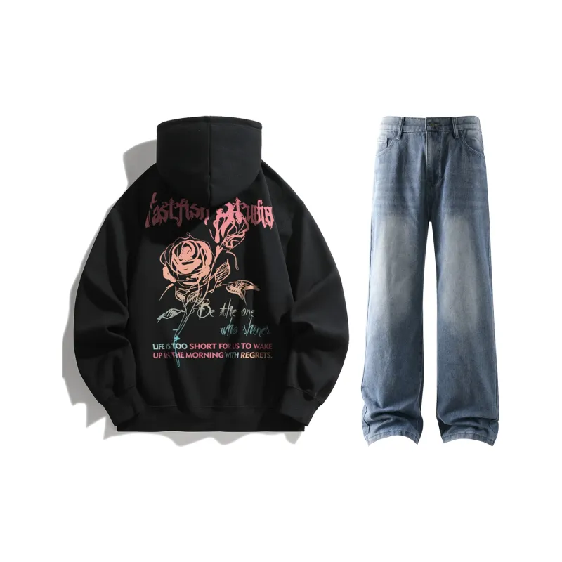 FASTFISH Sweatshirt Sets Unisex-37