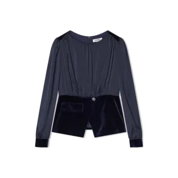 COVERINS Shirt Women's Navy Blue