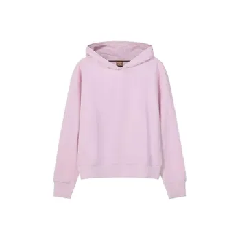 HUGO BOSS Plain Cotton-blend Hoodie